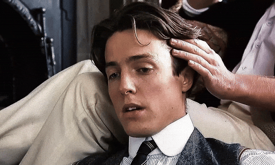 Hugh Grant in Maurice.